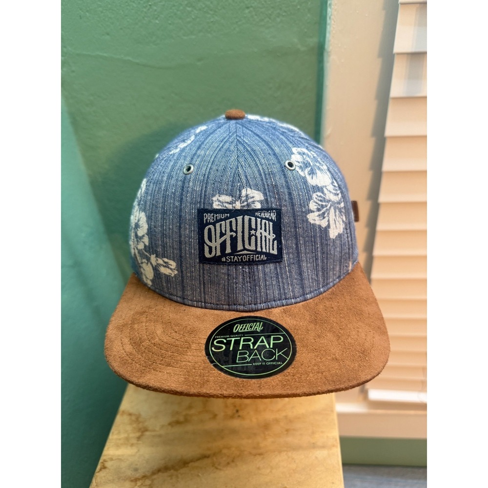 Official Premium California Exports Hat Cap Leather Strapback NEW